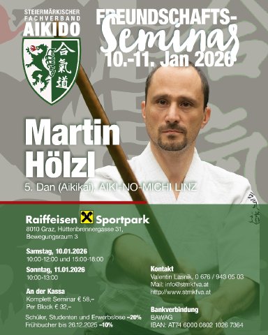 Aikido seminar poster