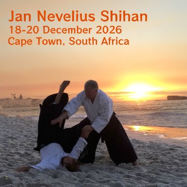 Aikido seminar poster