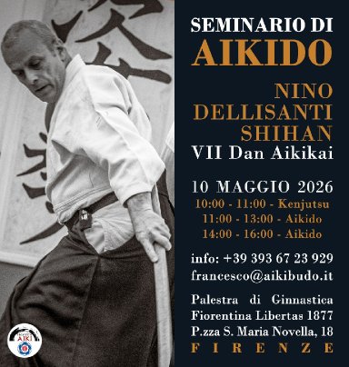 Aikido seminar poster