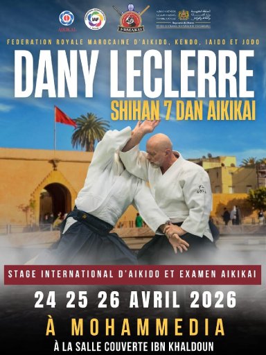 Aikido seminar poster