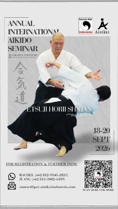 Aikido seminar poster