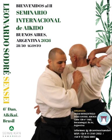 Aikido seminar poster