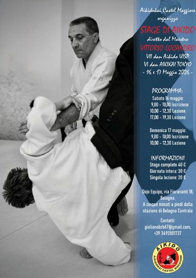 Aikido seminar poster