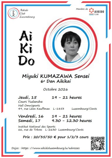 Aikido seminar poster
