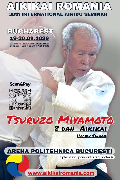 Aikido seminar poster