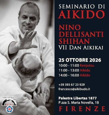 Aikido seminar poster
