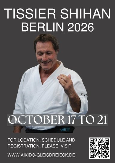 Aikido seminar poster