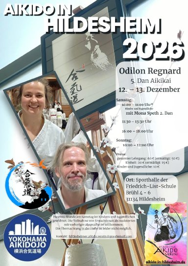 Aikido seminar poster