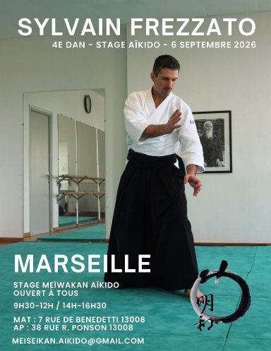 Aikido seminar poster