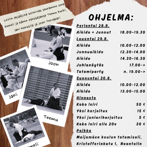 seminar poster