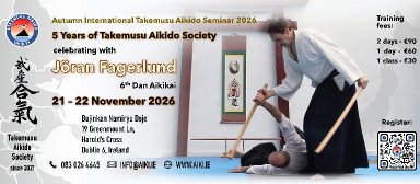 Aikido seminar poster