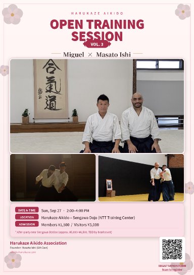 Aikido seminar poster
