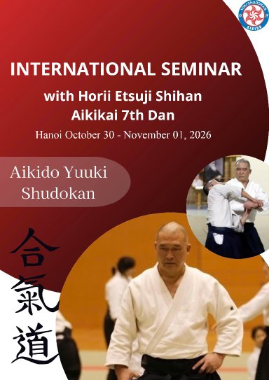 Aikido seminar poster