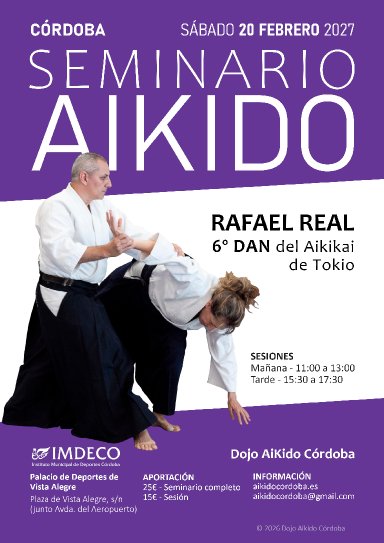 Aikido seminar poster