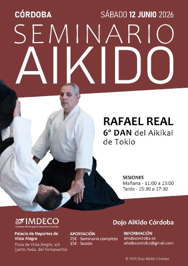 Aikido seminar poster