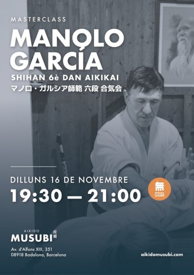 Aikido seminar poster