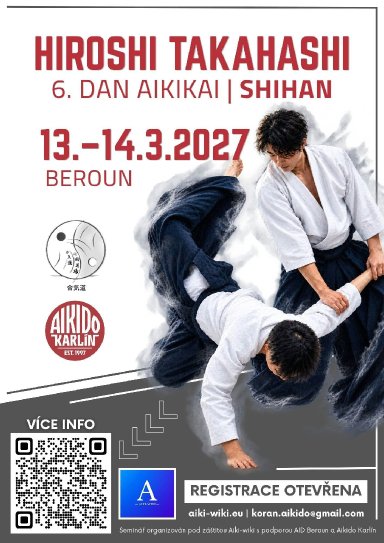 Aikido seminar poster