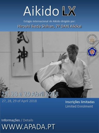 Aikido seminar poster