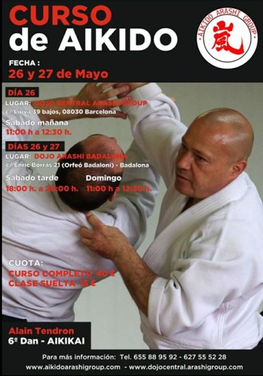 Aikido seminar poster