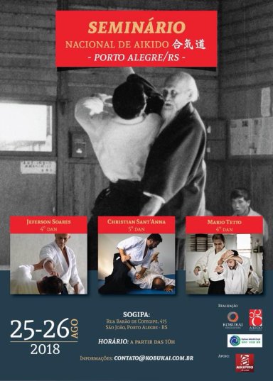 Aikido seminar poster