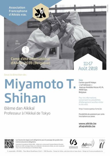 Aikido seminar poster