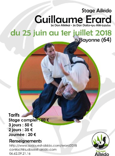 Aikido seminar poster