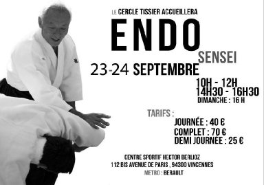 Aikido seminar poster