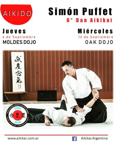 Aikido seminar poster