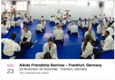 Aikido seminar poster