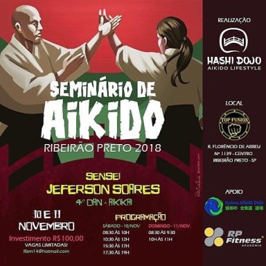 Aikido seminar poster