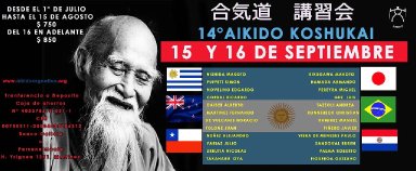 Aikido seminar poster