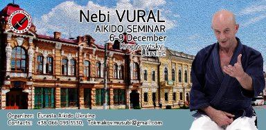 Aikido seminar poster