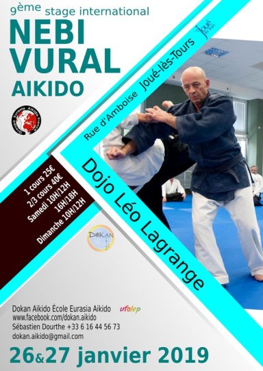 Aikido seminar poster