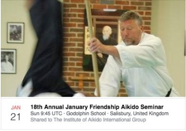 Aikido seminar poster