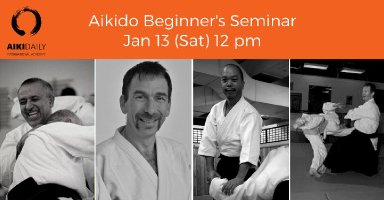 Aikido seminar poster